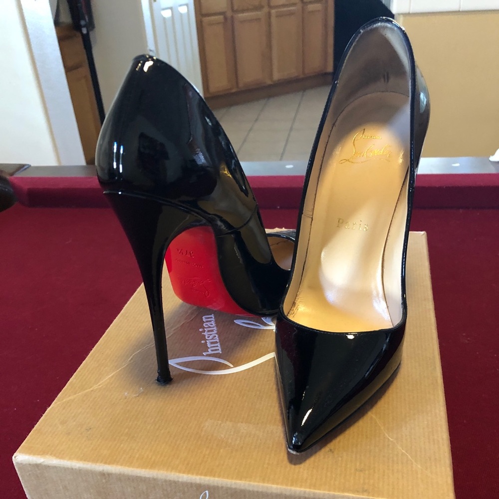 Black So Kate Patent Christian Louboutin